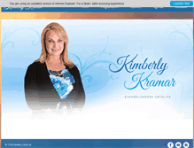 Tablet Screenshot of kimberlykramar.com